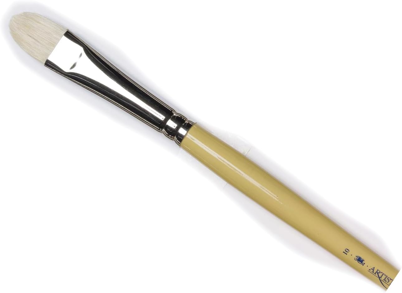 Winsor & Newton : Artist Hog Brush : Short Filbert : No 10