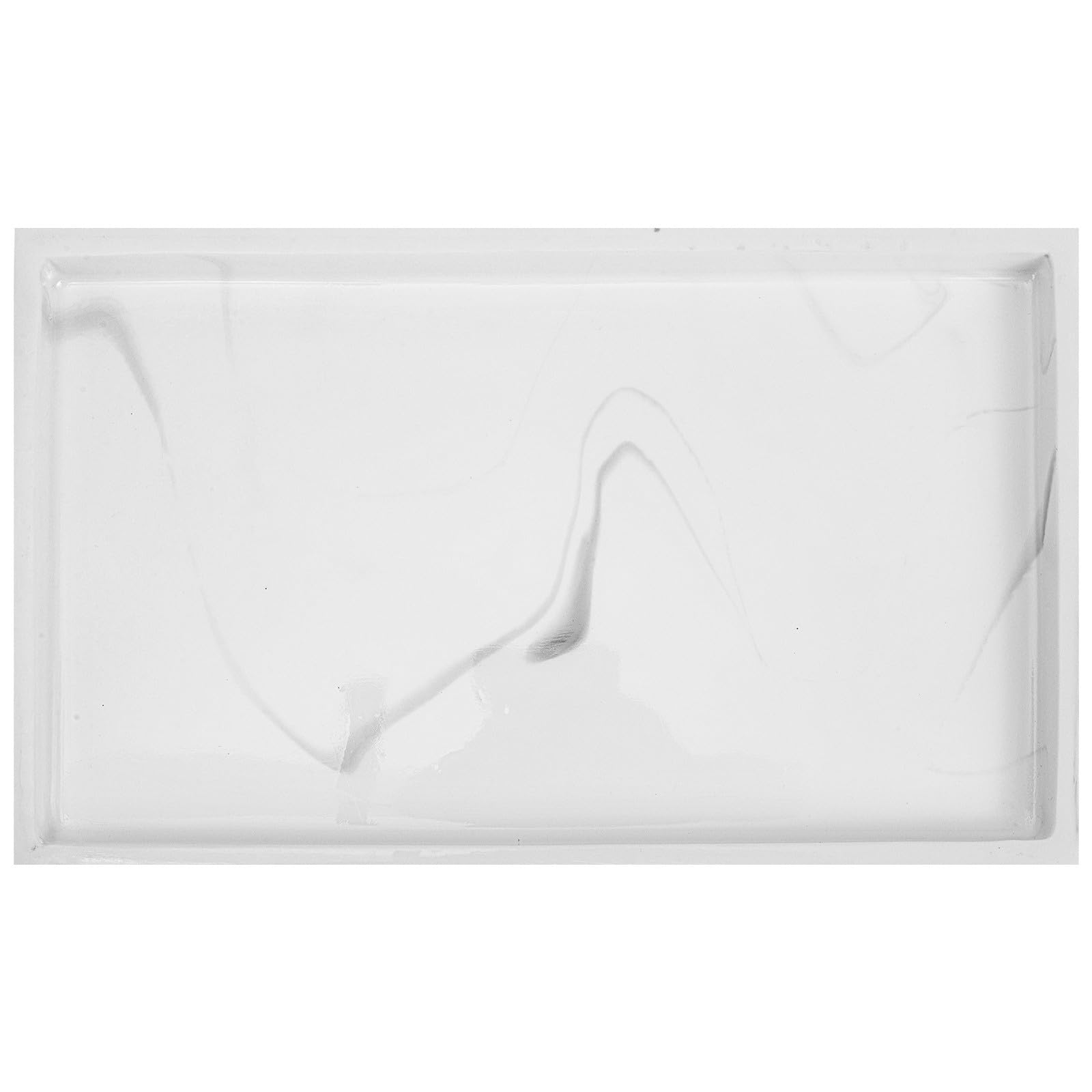 Plateau de rangement résine pour une salle de bain zen
