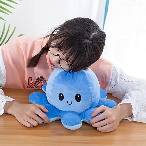 タコ たこ 両面リバーシブルぬいぐるみ 裏返し 両面反転クッション/抱き枕/子供ソファー/座布団/座椅子/背もたれ/背当て/人形/玩具 お部屋インタリア 直径20p/30p/40p/50p/80p/90p/100p/120p巨大/特大サイズ/ビッグサイズ