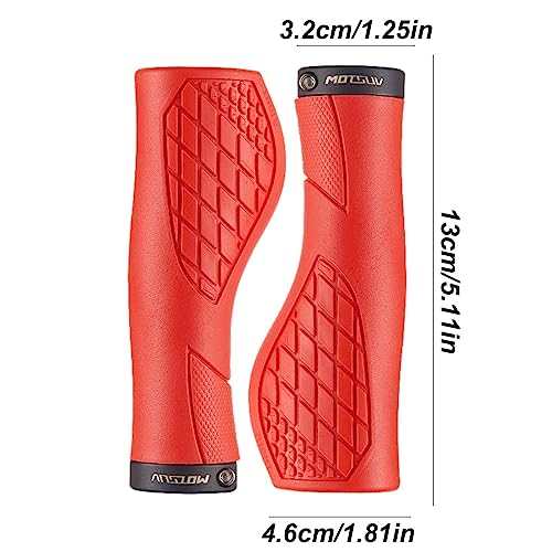 Qepakui Manopole per Bici Manubrio,Comodo Manubrio...