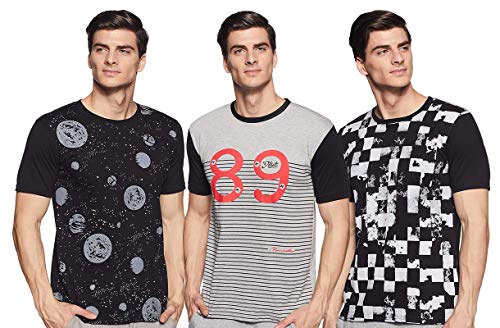 Image of SHAUN Men T-Shirt(104MTC3 $P Pack of 3)