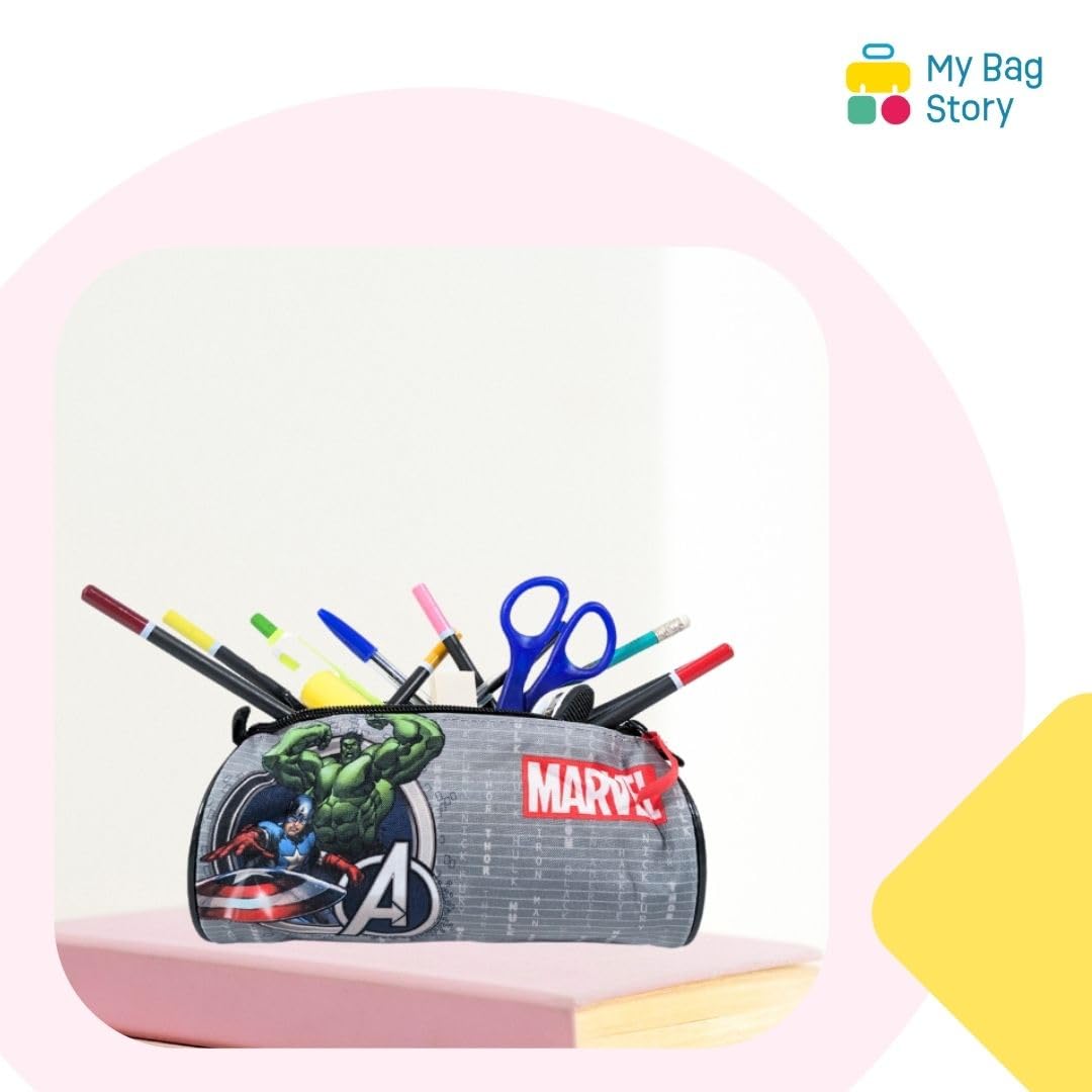 mybagstory, Pencil Case for Boys, Avengers, Child, School, Primary, Kindergarten, Daycare, Nursery, Boys Pencil Case - Image 4