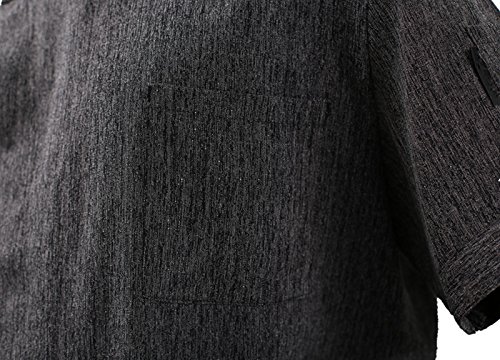 WAIWAIZUI Giacche da Chef Manica Corta Lino (XXL)