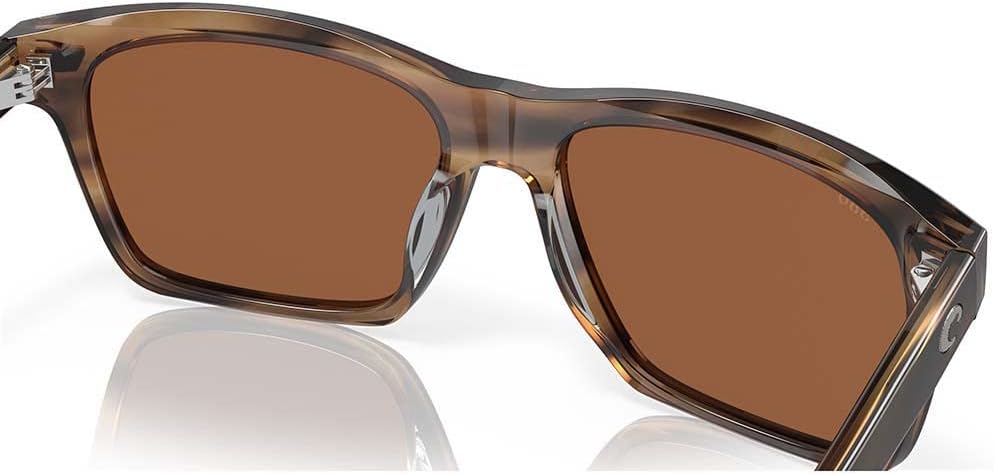 Costa Del Mar Mens Aransas Round Sunglasses