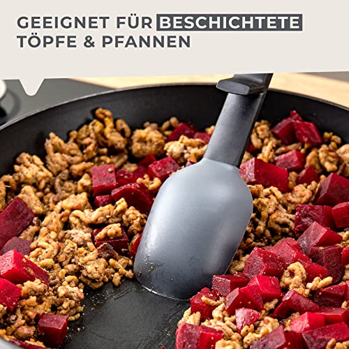 Silikon-Kochlöffel von Fackelmann mit Lift-Up-Funktion