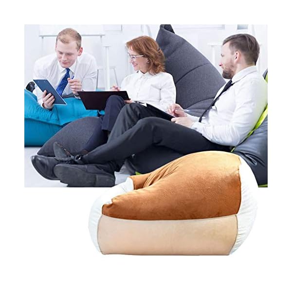 NANANA Sitzsack Stuhlbezug Füllung für Drinnen und Draußen, Highback Sitzsack Großer Sitzsack Stuhl für Kinder… – Bild 5
