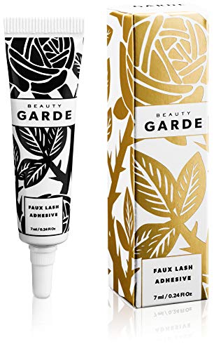 BeautyGARDE Eyelash Glue for False Lashes - Clear Drying & Latex-Free, Nonie Creme
