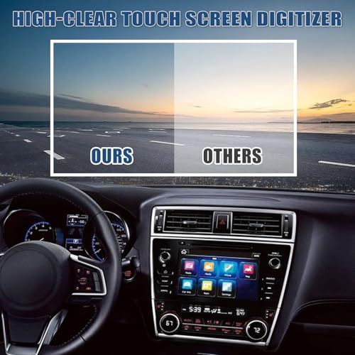 Image of 86471AL65A TEL /MAP Touch Screen Digitizer Replacement for Subaru Legacy Outback Radio Screen 2018 2019 86471AL65B 86471AL66A 86471AL68A