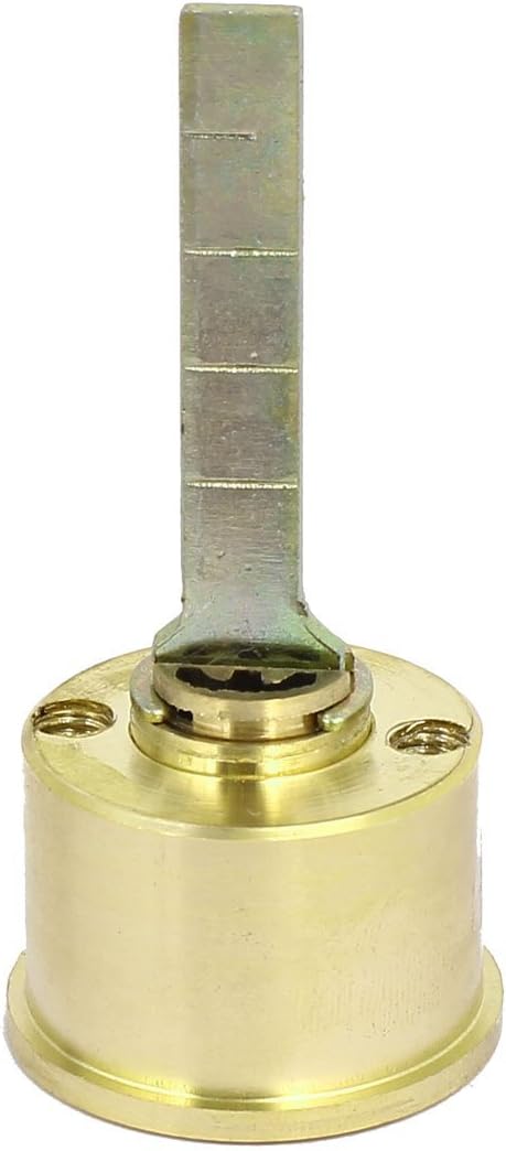 uxcell Home Door Gate Safety Vertical Keyway Cylinder Deadbolt Rim Lock Set