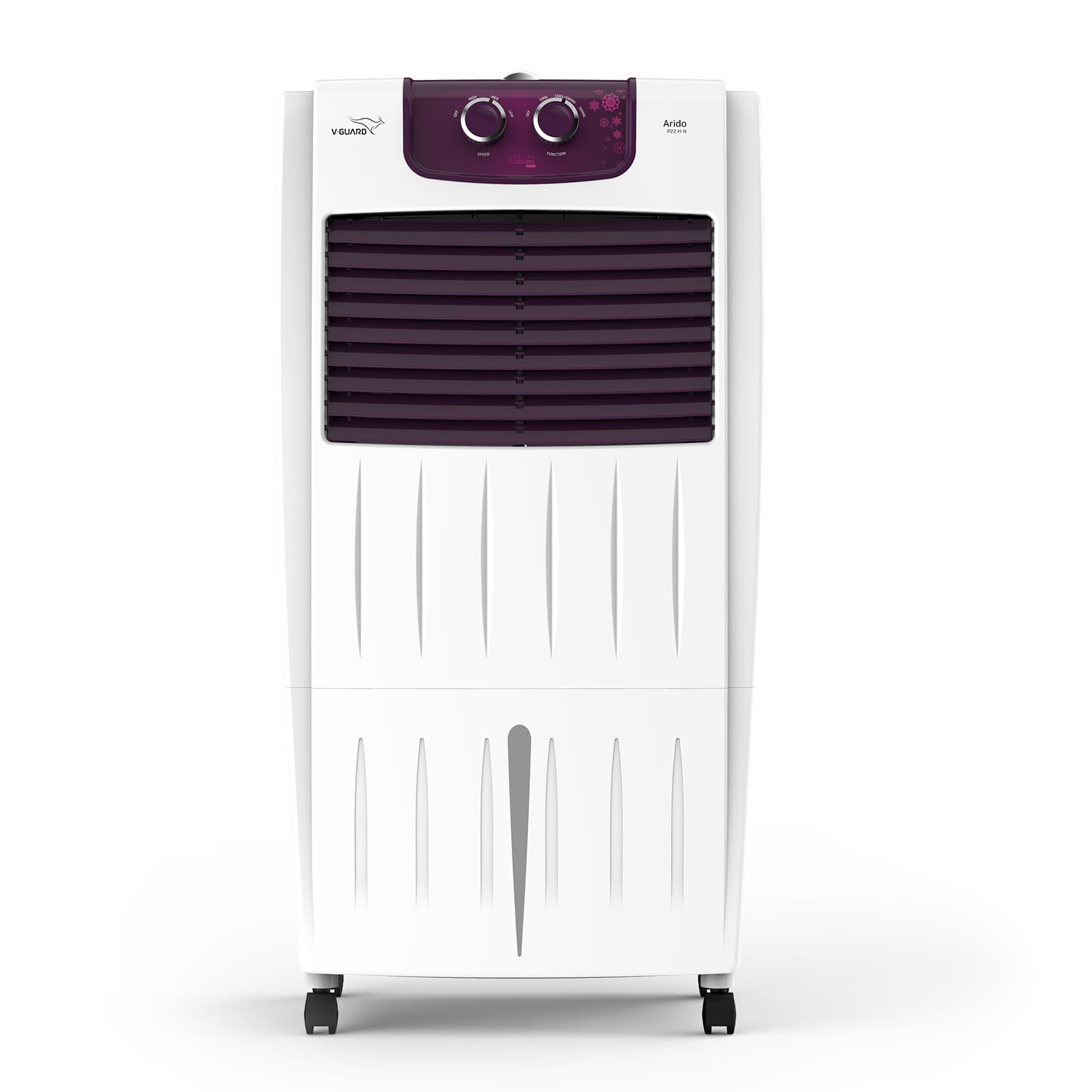 V-Guard Arido P22H-N Personal Air Cooler for Home | Mosquito & Dust Filter | 2 Year Warranty | 22 L (White & Purple burry) (B0CR42WS78) Amazon Price History, Amazon Price Tracker