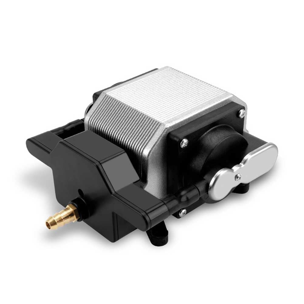 Junterone 54L/Min 256W Adjustable Speed Aquarium Air Pump As Shown Aquarium Air Pump Bubble Pond Air Pump 220V for Hydroponic Grow Aerator
