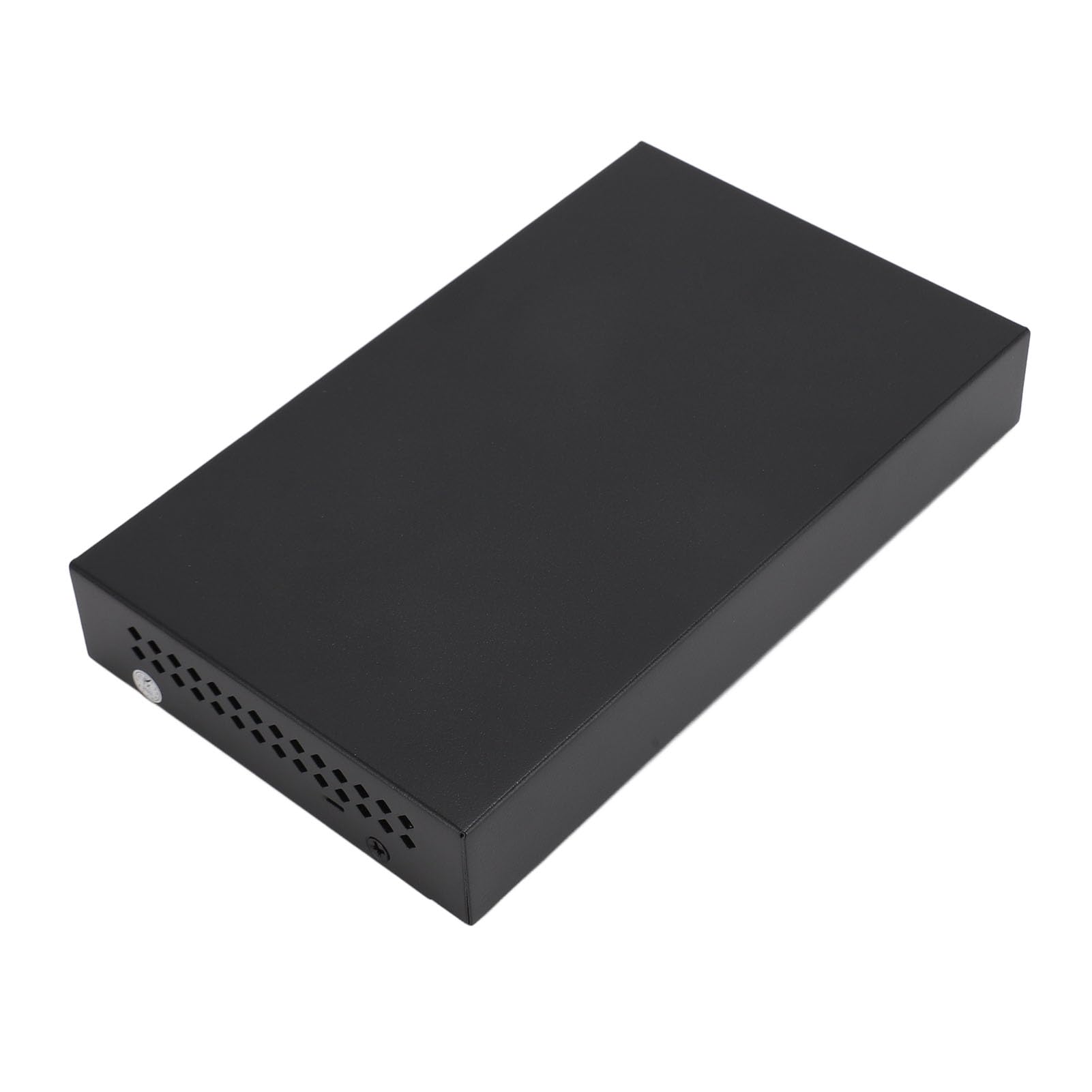 Switch di rete Gigabit Ethernet a 5 porte, migliora l'efficienza di inoltro 100-240 V in lega di alluminio 5 porte 2.5G Switch porta di rete per ufficio (BROLEOonseiyg0gm-12)