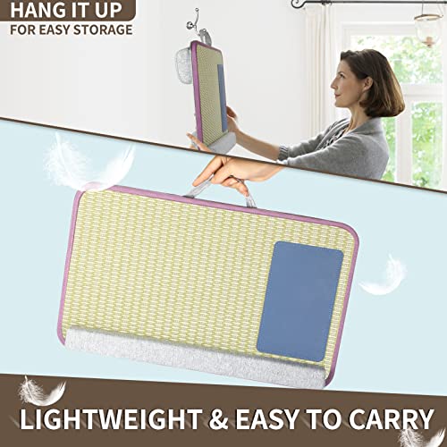 Tsuxmoc Lap Desk - Lap Desk With Cushion - Laptop Lap Desk - Fits Up To 17 Inches Laptop - Portable Lap Desk For Laptop With Mouse Pad As Computer Laptop Stand, Book Tablet, No.32106 (Light Green) #TOP6