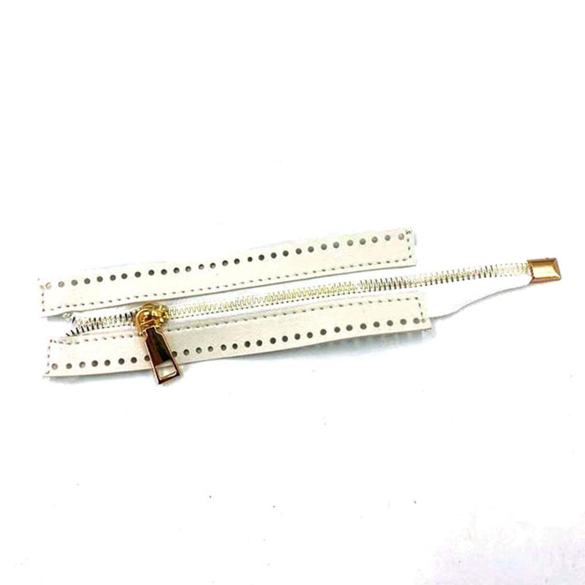Estrattore Ziper, fissatore di cerniere, Sliders Zipper,Sewing Zips,Ended Zip Fasteners,1PC Custom DIY Zipper for Woven Bag Hardware PU Leather Zipper Sewing Metal Zipper