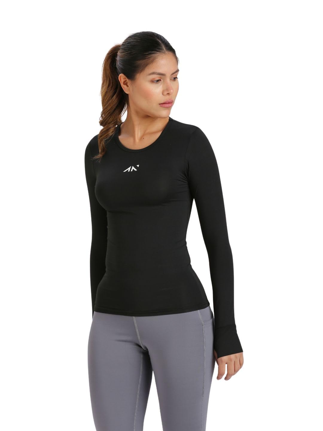 aesthetic nation Compression Full Sleeve Sports T-Shirt Stretch Gym Workout Running-picture-18
