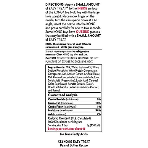 KONG - Easy Treat - Mousse per Cani - 227 g (8