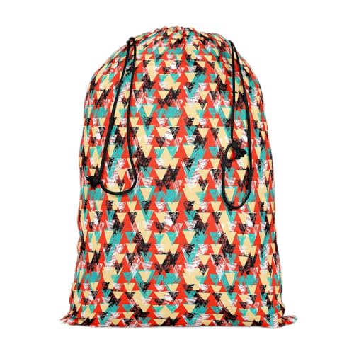 Image of ArtzFolio Triangled D2 | Reusable Sack Bag | Bag for Gym, Storage, Vegetable & Travel