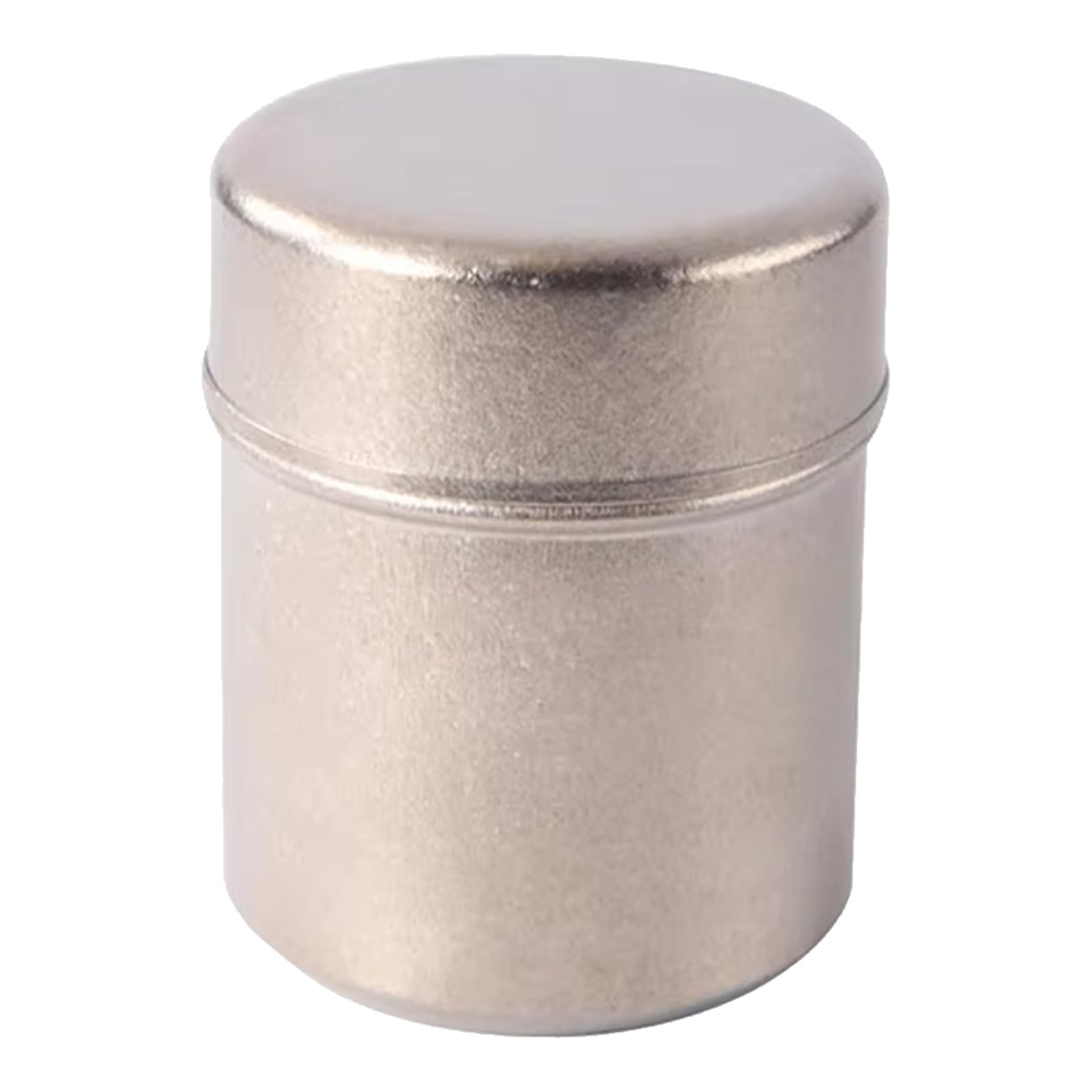 Hsioluted Sturdy Metal Spices Storage Canister 120ml Size Travel Friendly Leak Resistant Design Kitchens Organizers Portable Metal Spices Jar