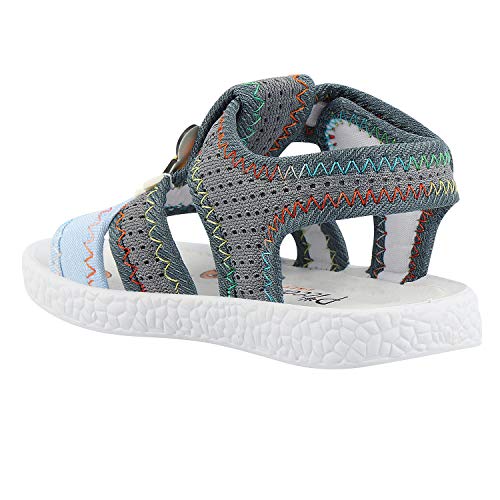 Image of Rex Toddler /Infant Unisex PVC Soft Sole Non Slip Casual Wear Sandals /Floaters for Baby Boys and Baby Girls