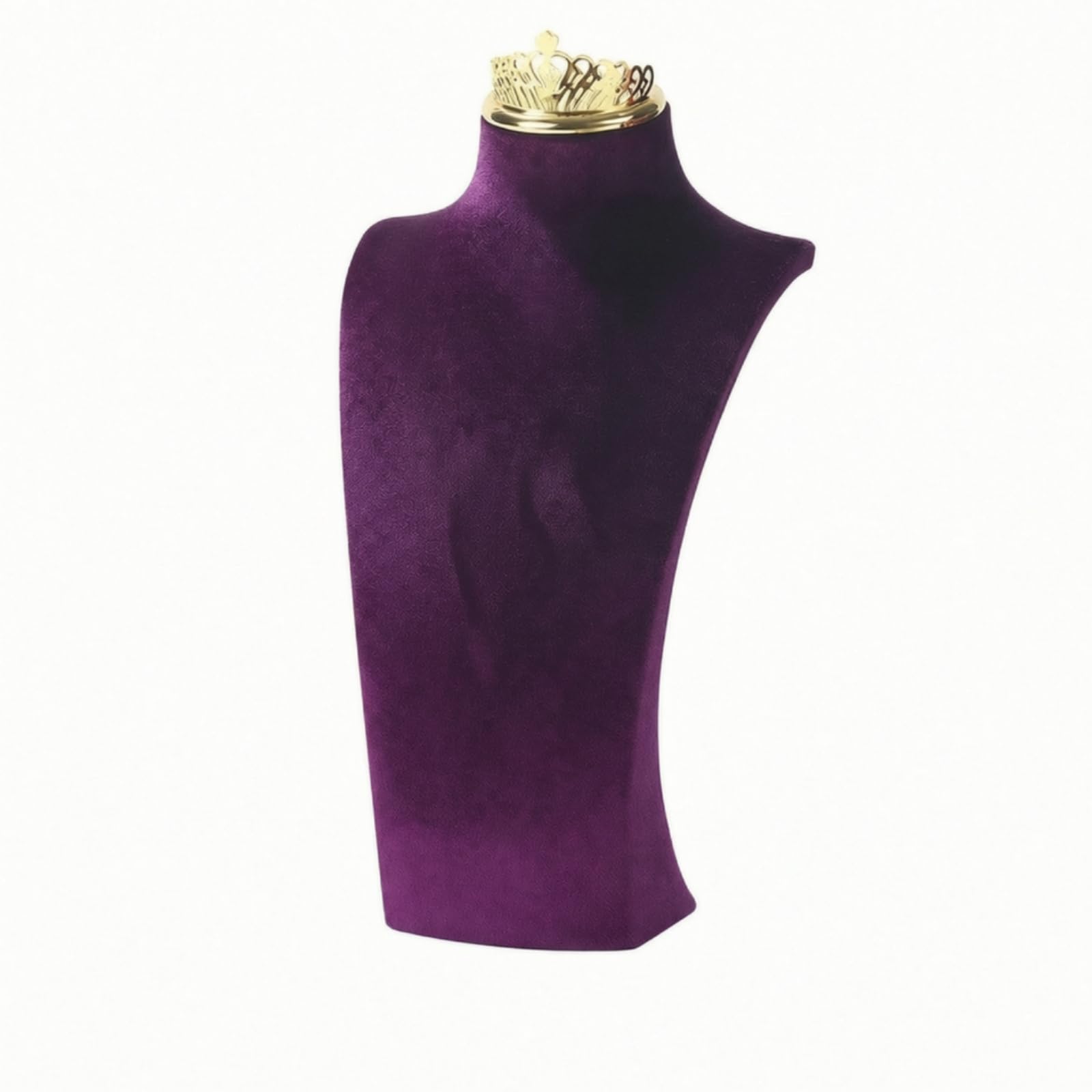 Buste Présentoir à Colliers Antidérapant, Violet, style to 3