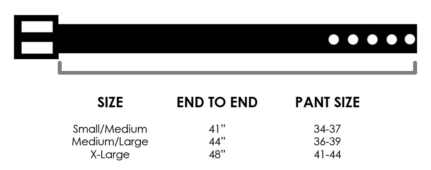 Eurosport Authentic Canvas Tactical Belt - WB2825 - Black - Medium/Large