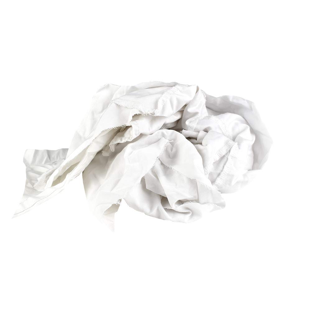Arctic Hayes RAG2 - Trapos de algodón, 10 kg, color blanco