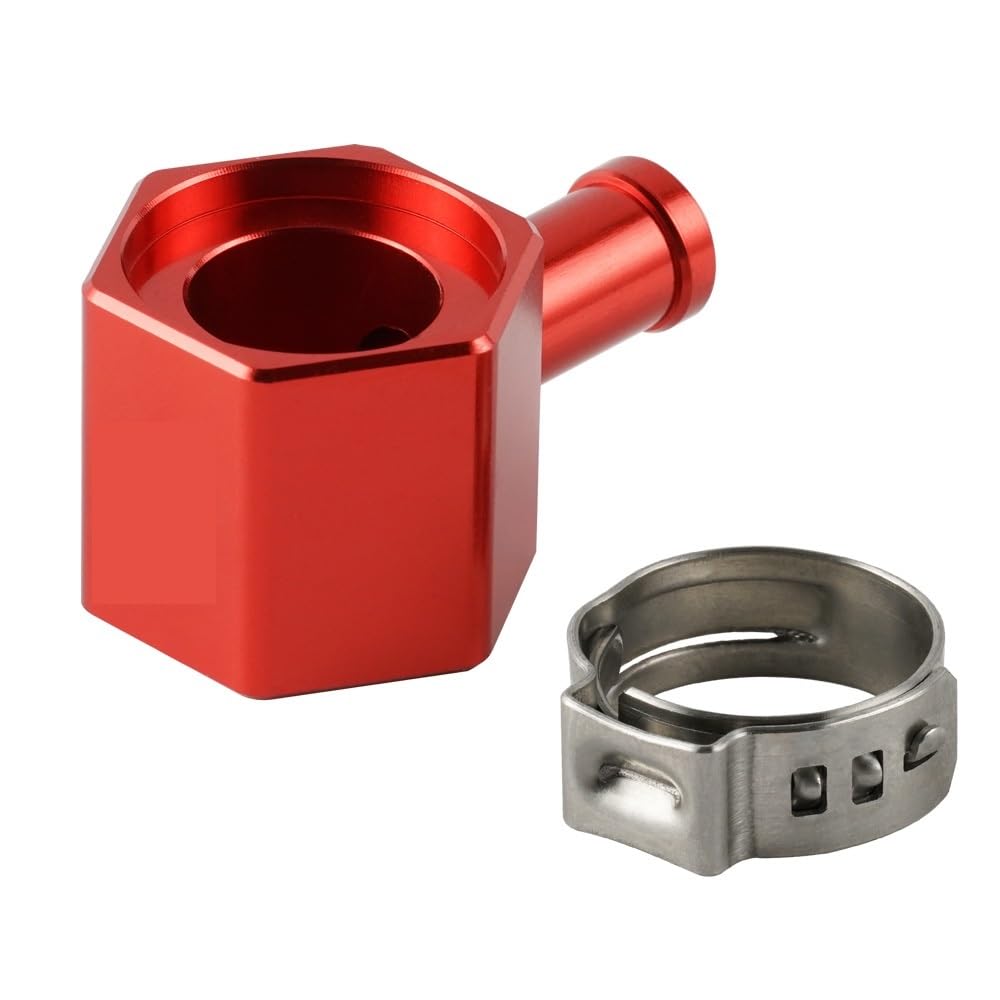Motorcycle Parts for EXC 300 250 XCW 2020-2023 Fuel Line Tank Connector Connection for Husqvarna TE 300i 250i TX GasGas EC300(Red)