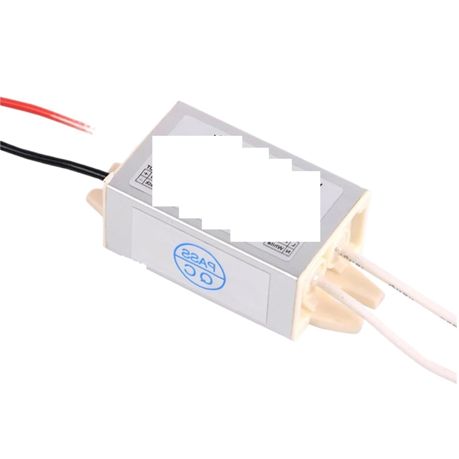 Transformateur d'éclairage étanche IP67, AC 110V/220V vers DC 12V/24V, Alimentation à découpage 12W/20W/36W/100W, Driver LED for Ruban LED(12W,12V)
