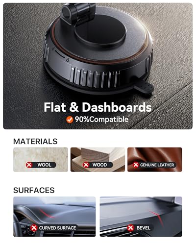 Miracase Magnetic Dashboard & Windshield Car Mount — view 7