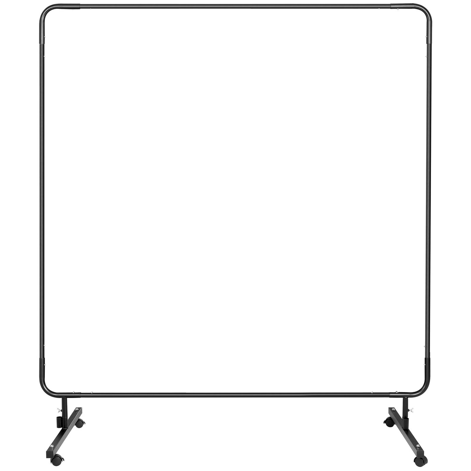 Stamos Welding Group SWS05 Rideau Écran De Protection De Soudure Bâche Ignifugée (Dimensions : 174 x 174 cm, Vinyle : 0,4 mm, Résistant aux UV, Cadre en acier inclus)