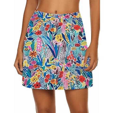 Ekouaer Women's Athletic Golf Skort Cover