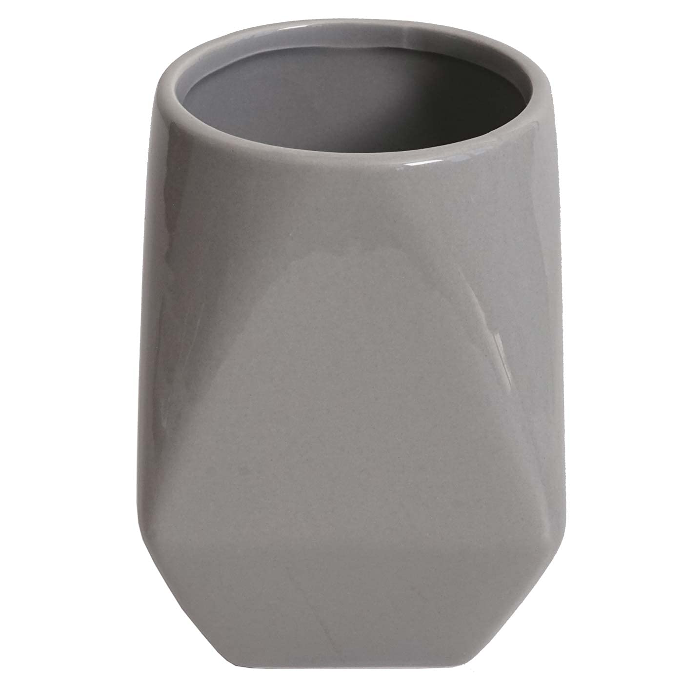 Mendler Juego de baño de 5 piezas HWC-C71AM, juego de baño, accesorios de baño, cerámica - gris