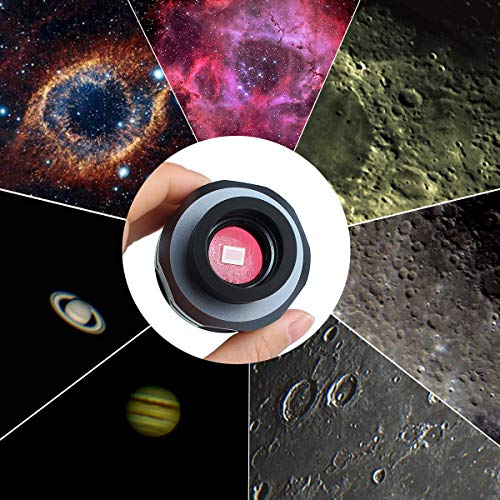 Svbony SV105 Telescope Camera 1.25 Inches, Digital Color Astronomy Camera with USB2.0, Electronic Telescope Eyepiece for Beginners Planetary Lunar Svbony SV105 Telescope Camera 1.25 Inches, Digital Color Astronomy Camera with USB2.0, Electronic Telescope Eyepiece for Beginners Planetary Lunar