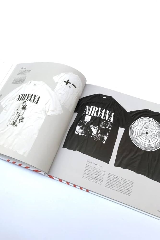 NIRVANA T-SHIRTS ニルヴァーナ HELLOH 2冊セット NIRVANA VINTAGE T-SHIRT BOOK 「HELLOH？」 ”SOFTCOVER EDITION