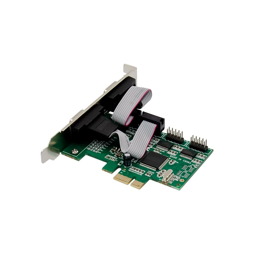Amazon | Ducevnaoe 拡張カード 310 PCIe X1 CH384L 4S DB-9 ピン 232