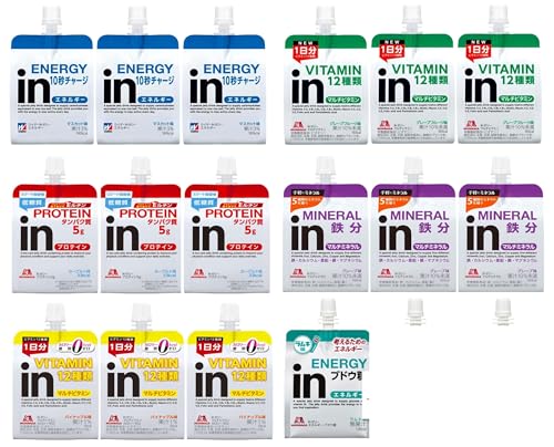 森永製菓 ウイダー inゼリー 栄養補助ゼリー 6種 各3個 計18個 スポーツ 受験（Amazon）