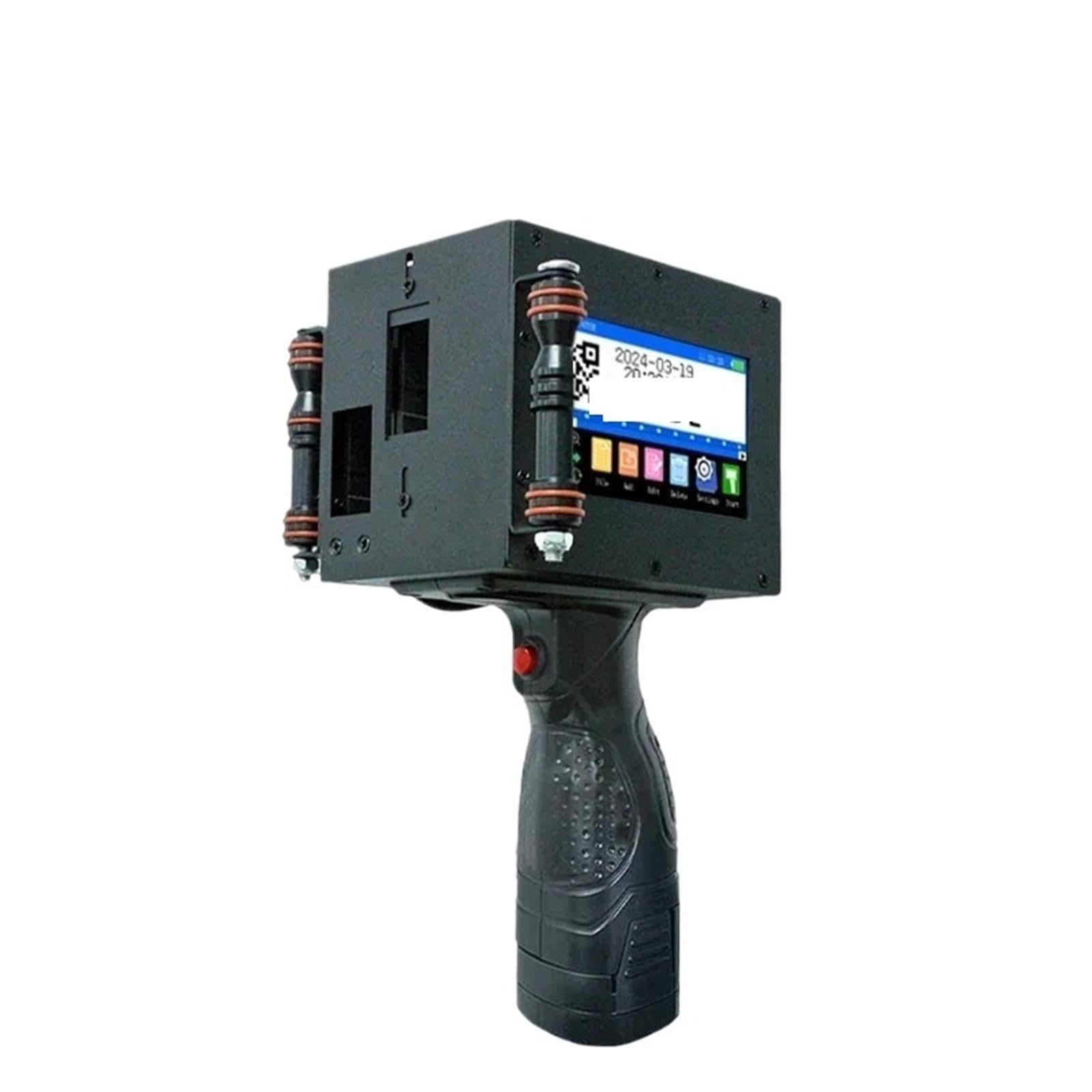 Merhovo One Color Inkjet Printer, 50Mm Portable Handheld Thermal Inkjet Printer Qr Barcode Batch Number Logo Expiry Date Tij Coding Machine