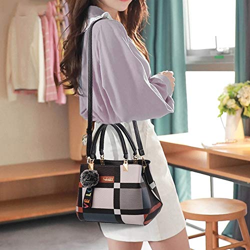 Bolsas femininas requintadas, Bolsa de ombro, bolsa mensageiro crossbody, bolsa de couro para senhor
