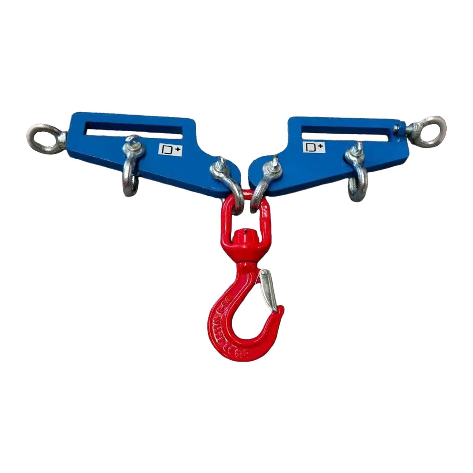 Crochet de levage sécurisé pour éliminer les risques de chute sur chariot
