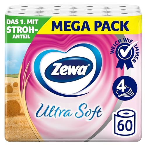 16 Rollen Toilettenpapier – 2-lagig, Super Soft, 252 Blatt Pro Rolle, Von AKPACK, NEU!
