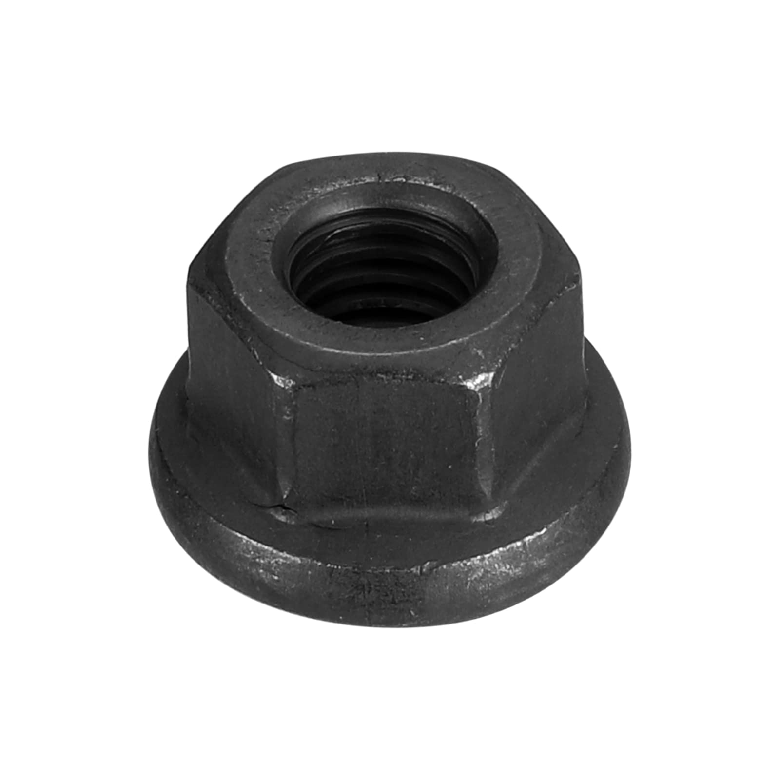 Dado Flangia Bloccaggio Passo DOC WOB Acciaio M10 X 1.25mm - Testa Esagonale 14mm UK