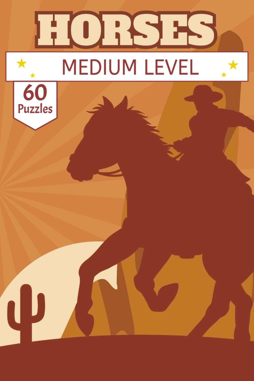 Horses Crossword Puzzle Book: The Horse Lover's Puzzle Book: Crossword Searches | Compact 6x9 Travel Size