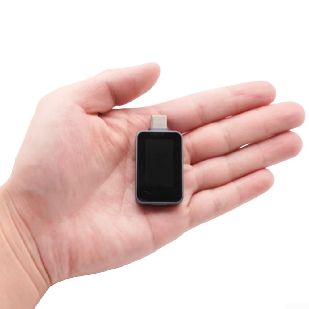 Para Usb-c Tester 240W Para Corriente Voltaje Medidor De Potencia Con 1,14