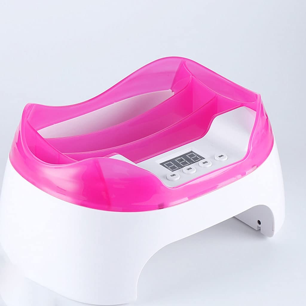 SYALEO Lampada Unghie Asciugatrice LED UV. Lampada for Unghie 110W Professionale Asciugacatura for Unghie Gel Light Nail Art Tools con sensore Automatico, LCD. Display Nail Dryer. in Casa