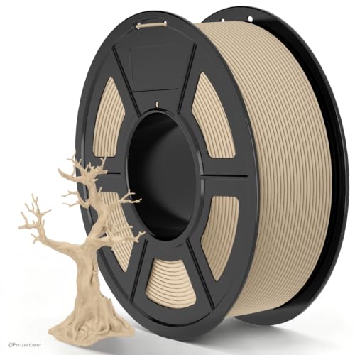 Image of TECBEARS Matte PLA Filament 1.75mm, 1kg Oak