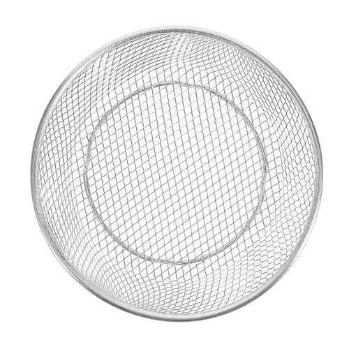 Mipcase ステンレス製エアフライヤー用串スタンド 丸型吊り下げ式バスケット 縦型焼き肉串ラック オーブン対応 多用途調理アクセサリー 耐