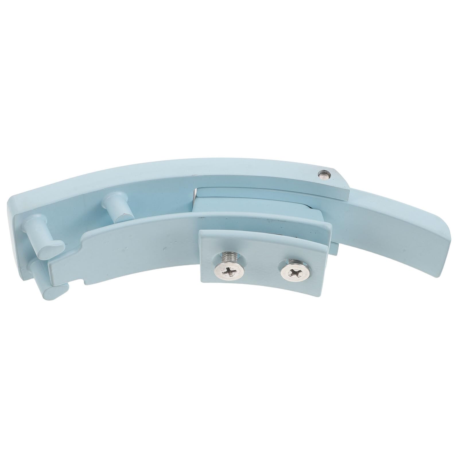 Hebilla de aluminio resistente Toyvian para cinturón de levantamiento pesado 8