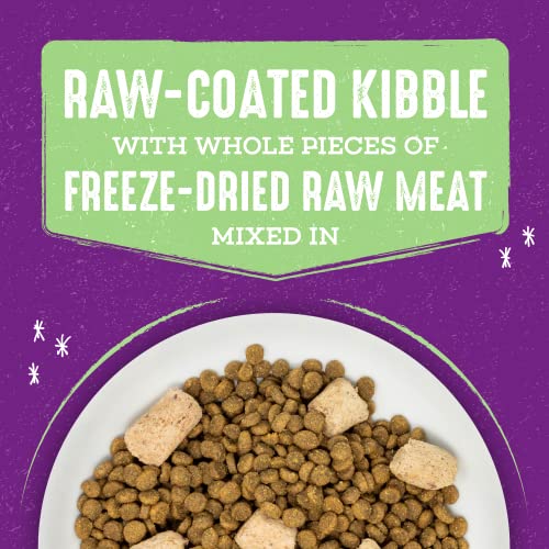 Stella & Chewy's Raw Blend Premium Kibble Cat Food – Grain Free, Protein Rich Meals – Cage-Free Poultry Recipe – 5 lb. Bag - image 8