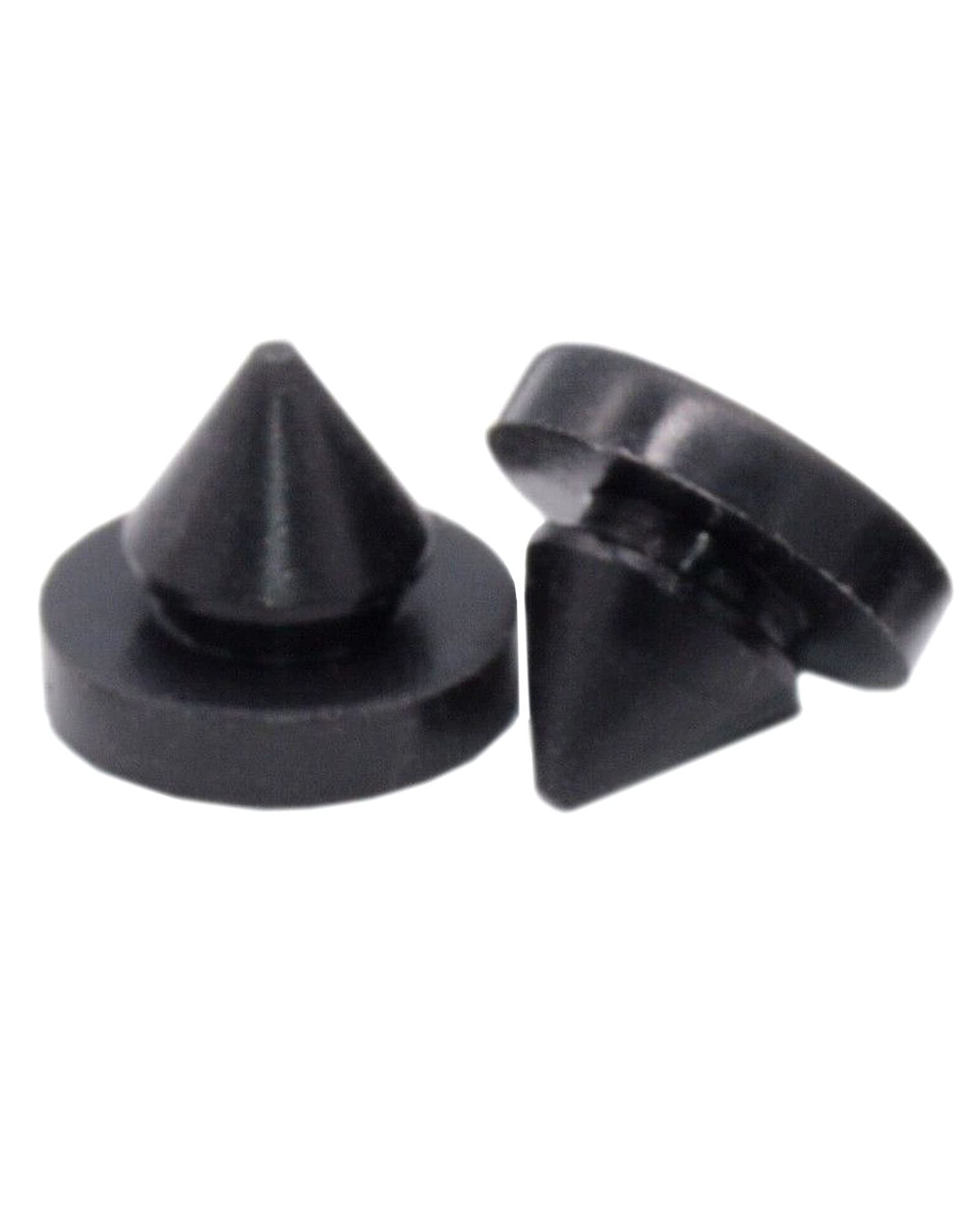 Rubber Silicone Push in Bumpers - Rubber Silicone Feet 1/2” OD X 1/8