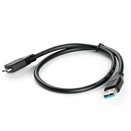Miniatura 4 de USB 3.0Cable, a macho a Micro B, Cable de sincronización de datos Transferencia Lead para LaCie Porsche Design P '92332TB 90002963TB Tasa de